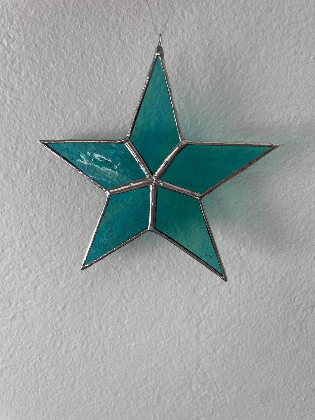Light Blue Star Ornament