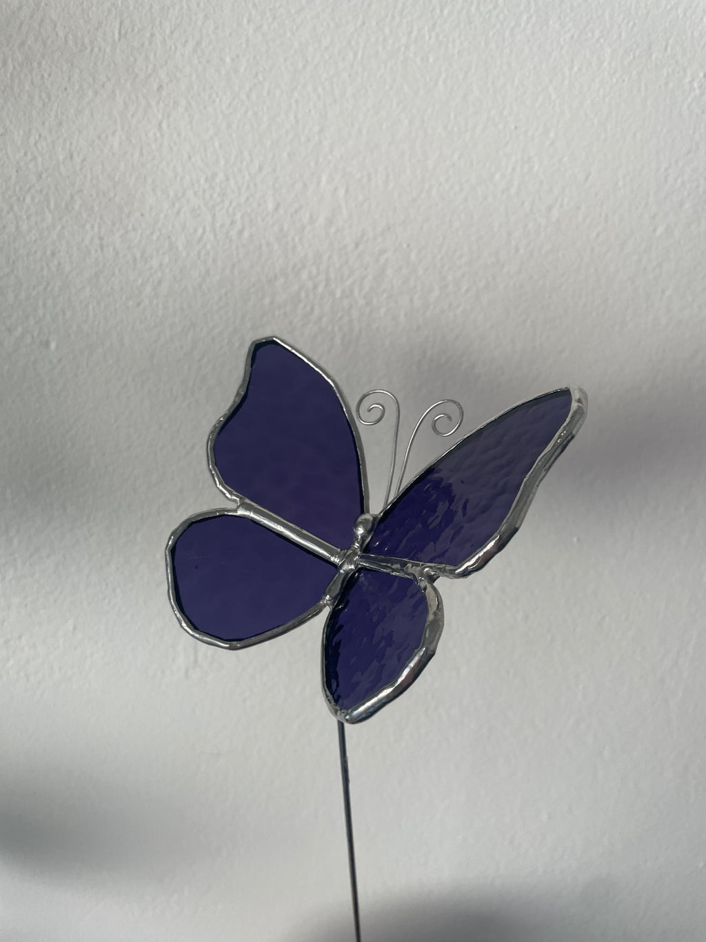 Butterfly Plant Stake - Purple