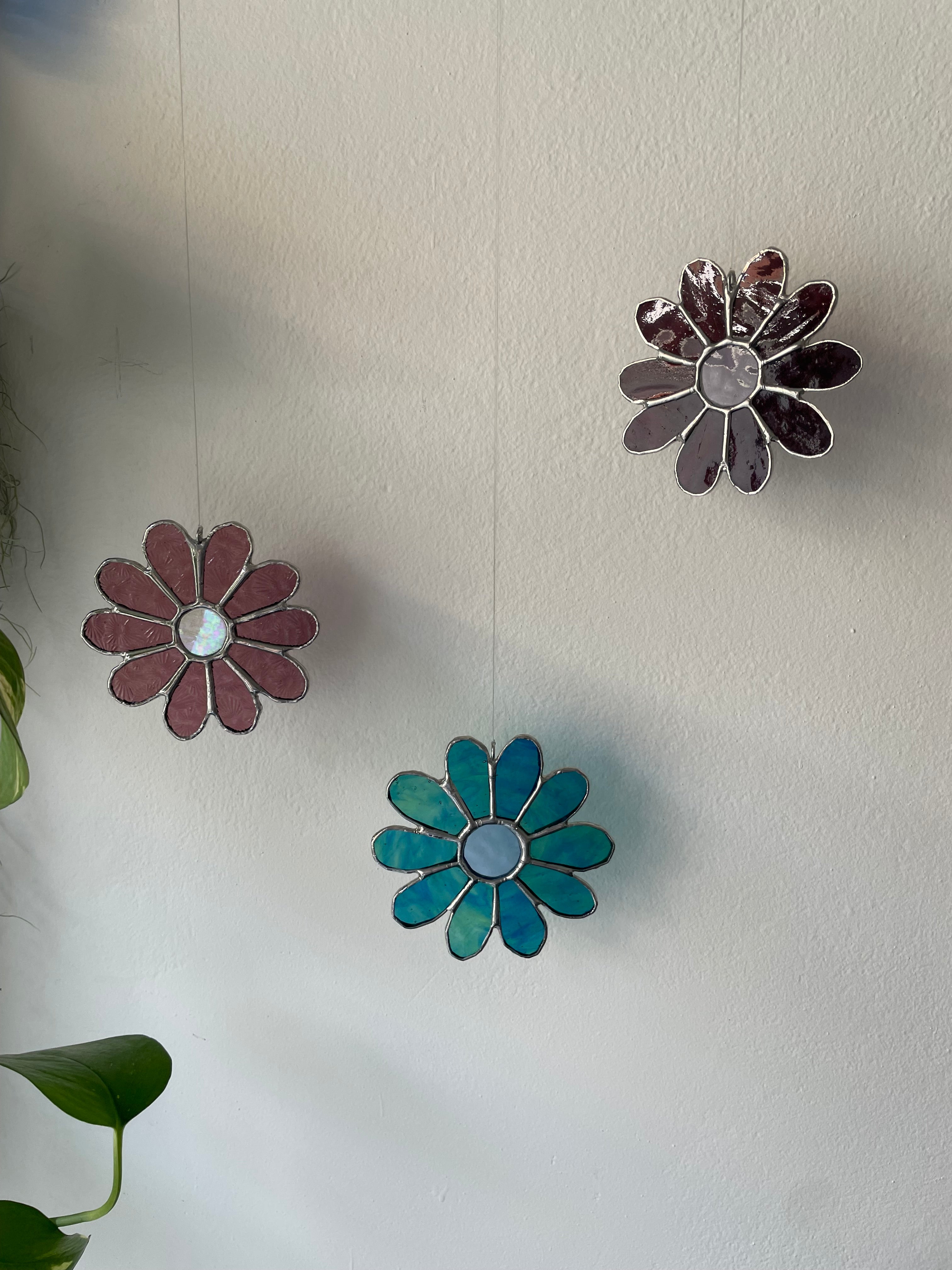 Light Purple Flower Suncatcher