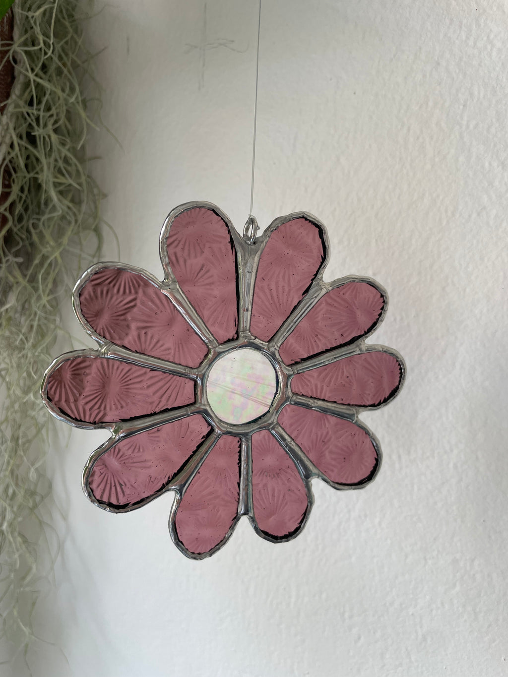 Light Purple Flower Suncatcher